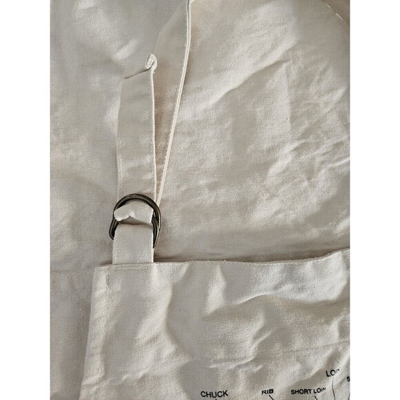 Cow Beef Cuts Butcher Apron 100%  Cotton - Picture 6 of 6
